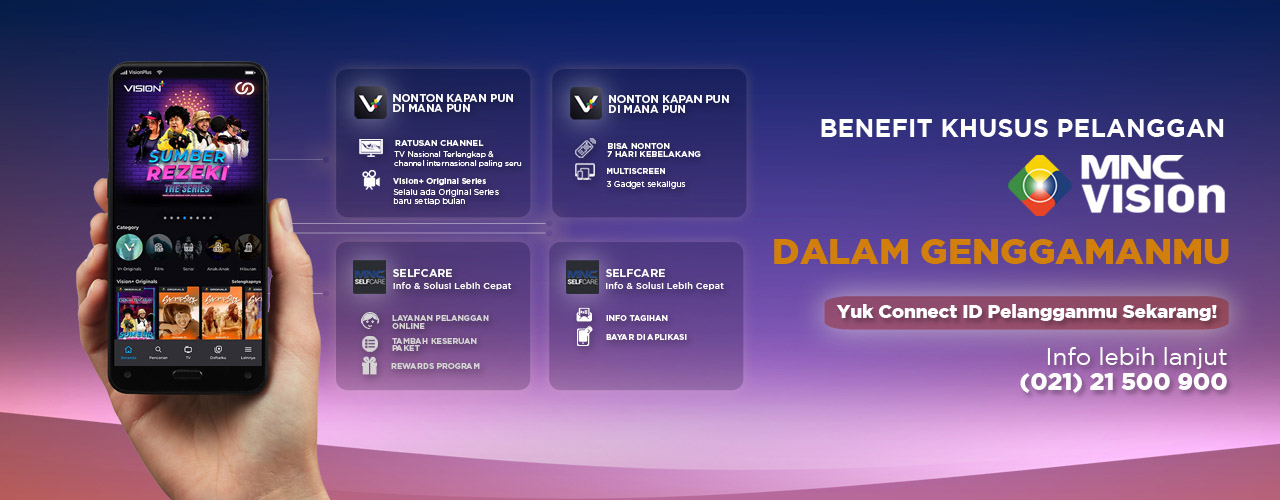 MNC Vision dalam Genggaman, Hiburan dan Layanan Lengkap